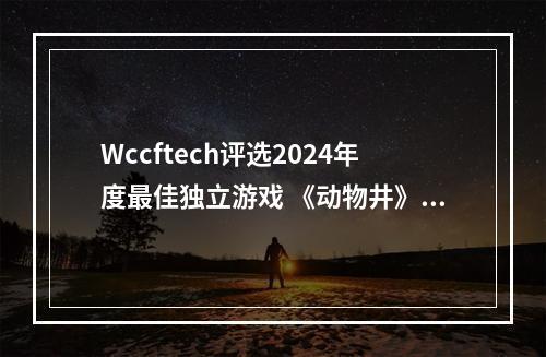 Wccftech评选2024年度最佳独立游戏 《动物井》等上榜