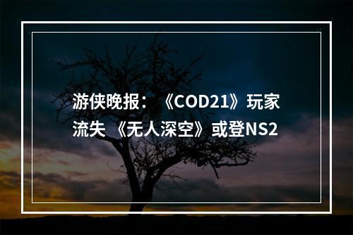 游侠晚报：《COD21》玩家流失 《无人深空》或登NS2