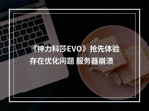 《神力科莎EVO》抢先体验存在优化问题 服务器崩溃