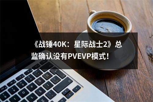 《战锤40K：星际战士2》总监确认没有PVEVP模式！