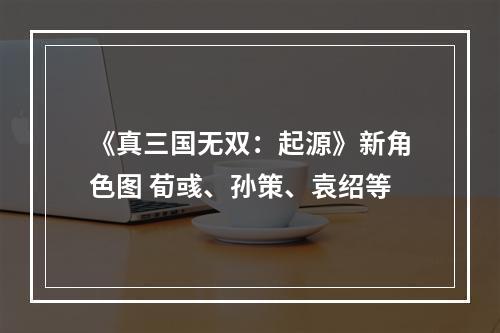 《真三国无双：起源》新角色图 荀彧、孙策、袁绍等