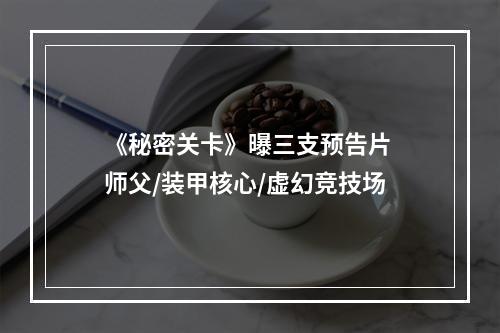 《秘密关卡》曝三支预告片 师父/装甲核心/虚幻竞技场