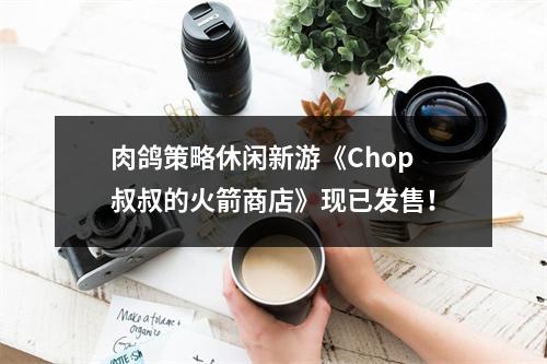 肉鸽策略休闲新游《Chop叔叔的火箭商店》现已发售！