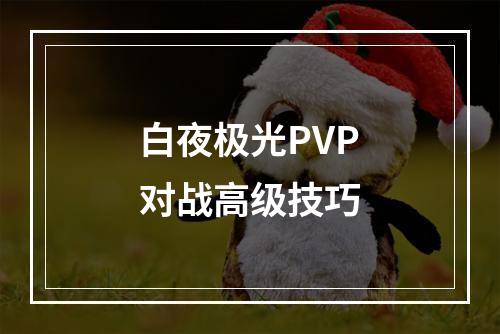 白夜极光PVP对战高级技巧