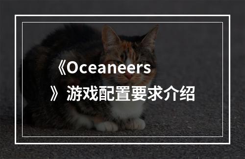 《Oceaneers》游戏配置要求介绍