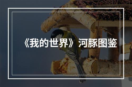 《我的世界》河豚图鉴