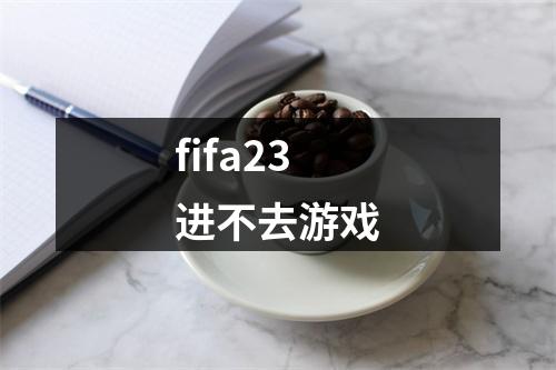 fifa23进不去游戏