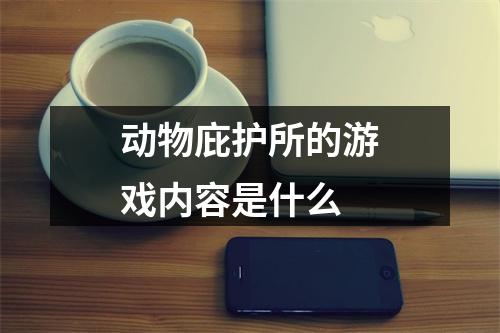 动物庇护所的游戏内容是什么