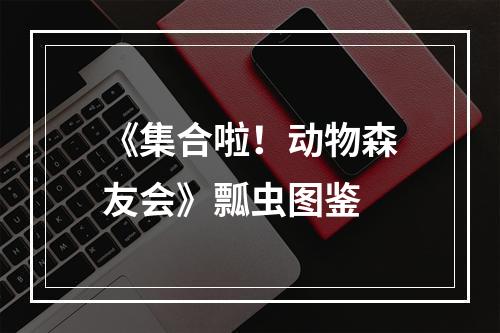 《集合啦！动物森友会》瓢虫图鉴