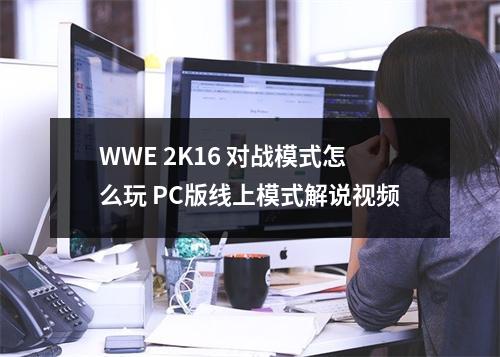 WWE 2K16 对战模式怎么玩 PC版线上模式解说视频