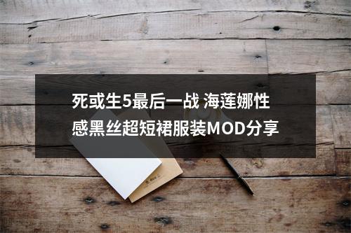 死或生5最后一战 海莲娜性感黑丝超短裙服装MOD分享