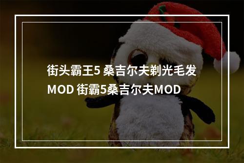 街头霸王5 桑吉尔夫剃光毛发MOD 街霸5桑吉尔夫MOD