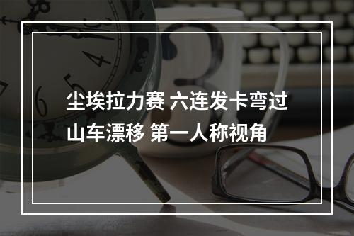 尘埃拉力赛 六连发卡弯过山车漂移 第一人称视角