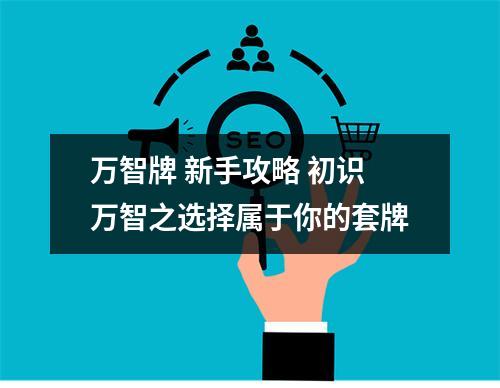 万智牌 新手攻略 初识万智之选择属于你的套牌