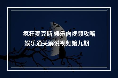 疯狂麦克斯 娱乐向视频攻略 娱乐通关解说视频第九期