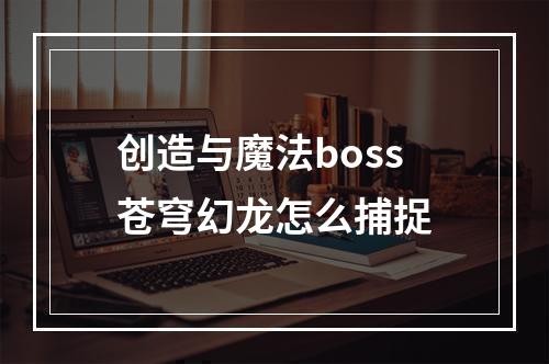 创造与魔法boss苍穹幻龙怎么捕捉