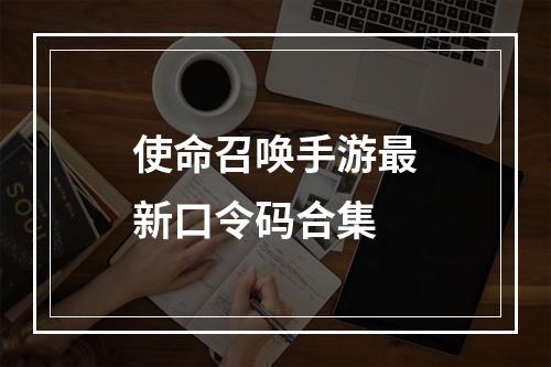 使命召唤手游最新口令码合集