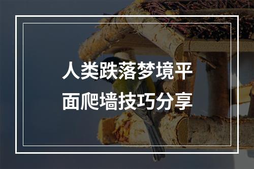 人类跌落梦境平面爬墙技巧分享