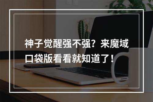 神子觉醒强不强？来魔域口袋版看看就知道了！