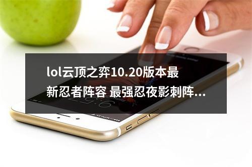 lol云顶之弈10.20版本最新忍者阵容 最强忍夜影刺阵容攻略教学