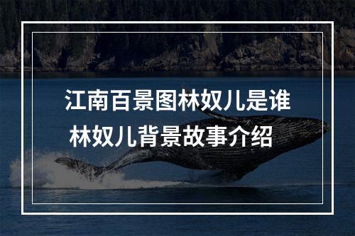 江南百景图林奴儿是谁 林奴儿背景故事介绍