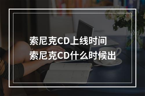 索尼克CD上线时间 索尼克CD什么时候出