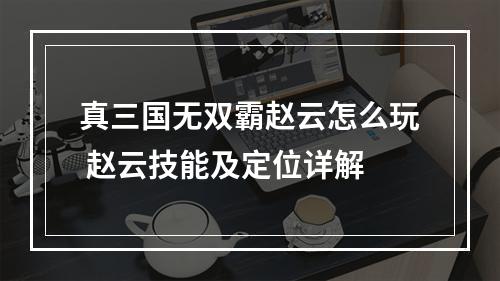 真三国无双霸赵云怎么玩 赵云技能及定位详解