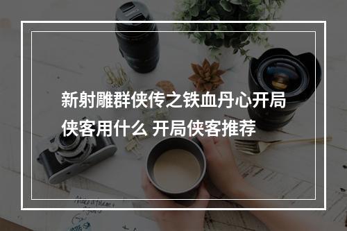 新射雕群侠传之铁血丹心开局侠客用什么 开局侠客推荐