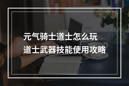 元气骑士道士怎么玩 道士武器技能使用攻略