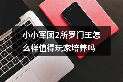 小小军团2所罗门王怎么样值得玩家培养吗