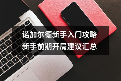 诺加尔德新手入门攻略 新手前期开局建议汇总