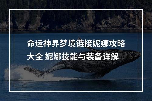 命运神界梦境链接妮娜攻略大全 妮娜技能与装备详解