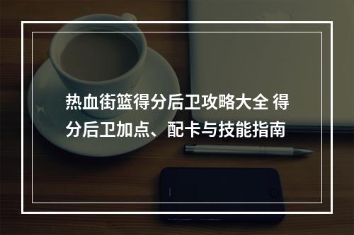 热血街篮得分后卫攻略大全 得分后卫加点、配卡与技能指南