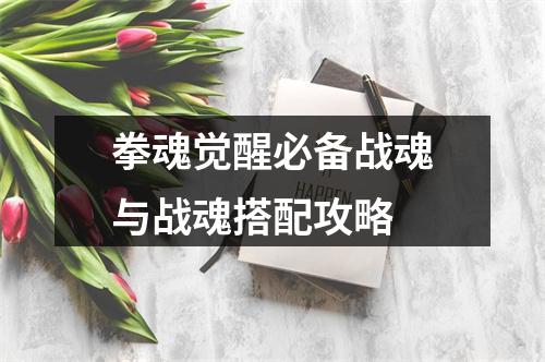 拳魂觉醒必备战魂与战魂搭配攻略