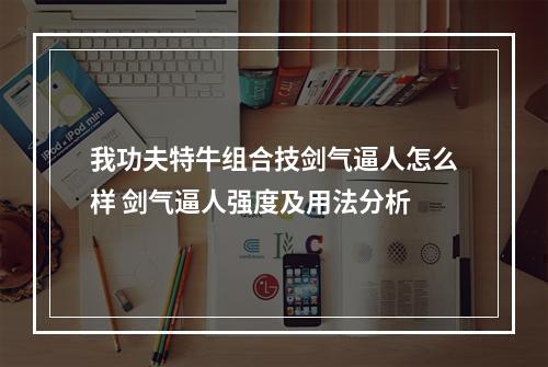 我功夫特牛组合技剑气逼人怎么样 剑气逼人强度及用法分析