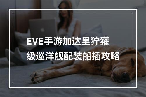 EVE手游加达里狞獾级巡洋舰配装船插攻略