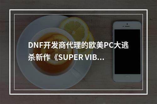 DNF开发商代理的欧美PC大逃杀新作《SUPER VIBE》30日封闭测试