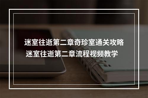 迷室往逝第二章奇珍室通关攻略 迷室往逝第二章流程视频教学