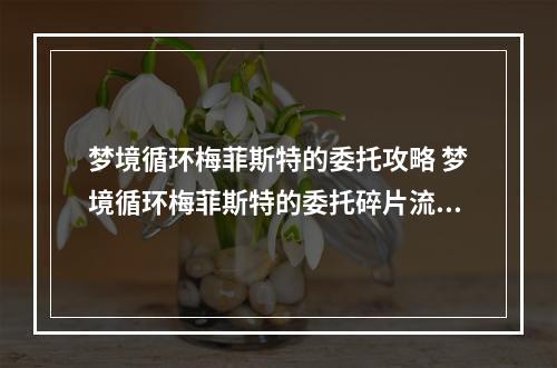 梦境循环梅菲斯特的委托攻略 梦境循环梅菲斯特的委托碎片流打法