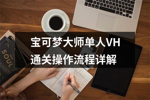 宝可梦大师单人VH通关操作流程详解