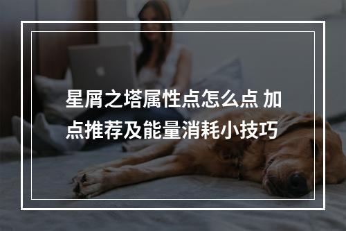 星屑之塔属性点怎么点 加点推荐及能量消耗小技巧