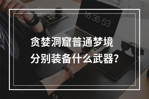 贪婪洞窟普通梦境 分别装备什么武器？