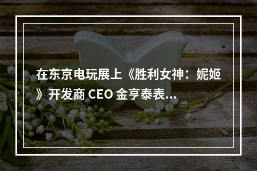 在东京电玩展上《胜利女神：妮姬》开发商 CEO 金亨泰表示就要所有东西都要晃动