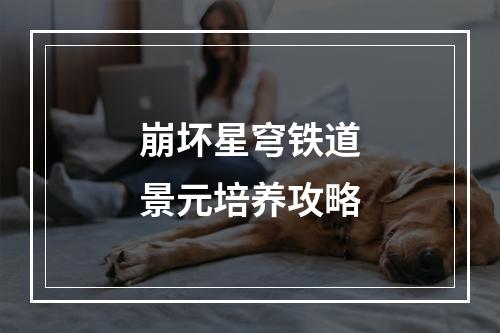 崩坏星穹铁道景元培养攻略