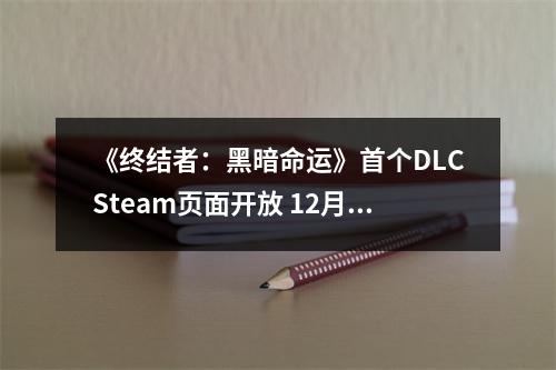 《终结者：黑暗命运》首个DLCSteam页面开放 12月10日发售