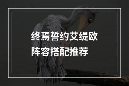 终焉誓约艾缇欧阵容搭配推荐