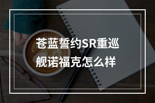 苍蓝誓约SR重巡舰诺福克怎么样