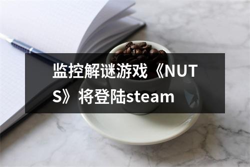 监控解谜游戏《NUTS》将登陆steam