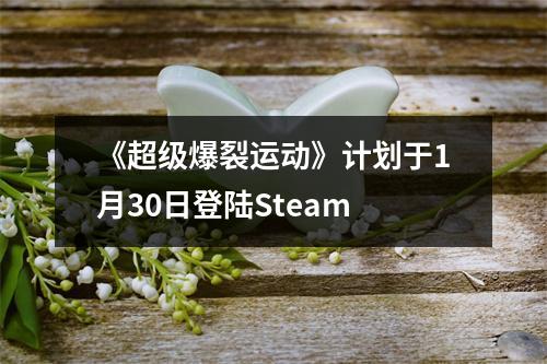 《超级爆裂运动》计划于1月30日登陆Steam