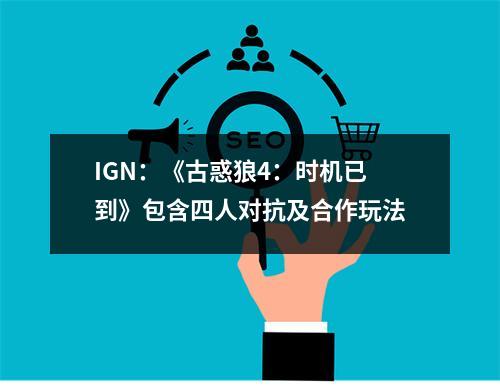 IGN：《古惑狼4：时机已到》包含四人对抗及合作玩法